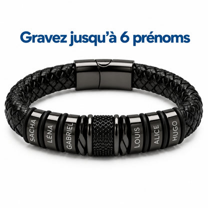 Bracelet PAPA  – Un bijou personnalisé qui garde vos souvenirs