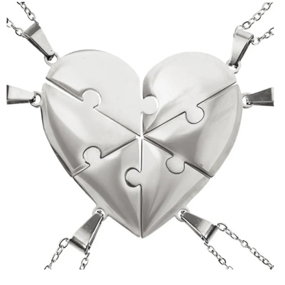 PuzzleHeart – Collier Famille Personnalisé