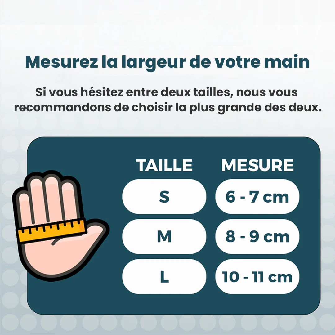 Gants de Compression Bambou – Soulagement Naturel pour les Mains Raides