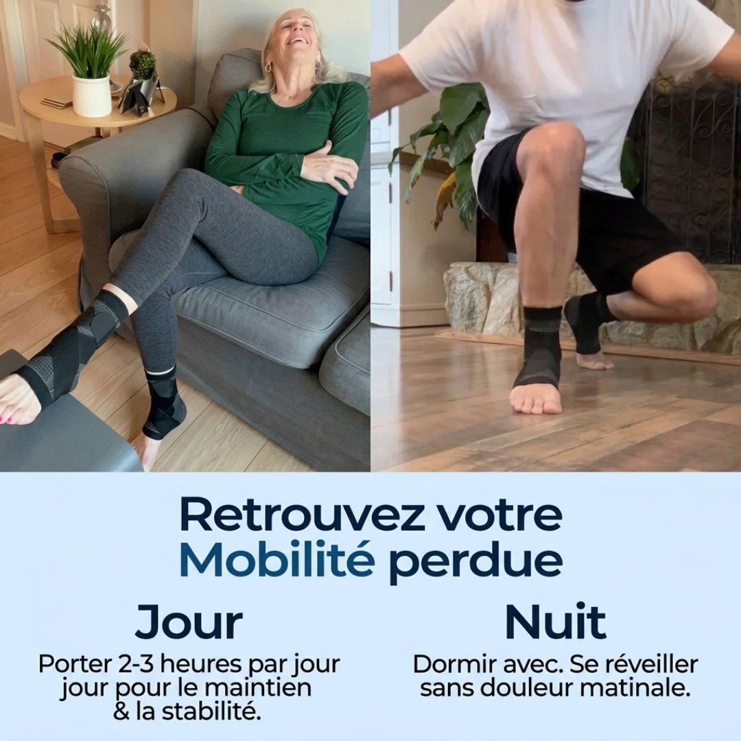 ActiveStep™ – Maintien et confort optimal pour vos chevilles