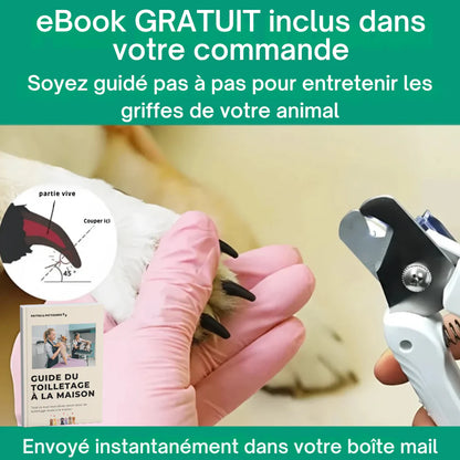 PetCare 2-en-1 – Taillez & limez les griffes sans stress