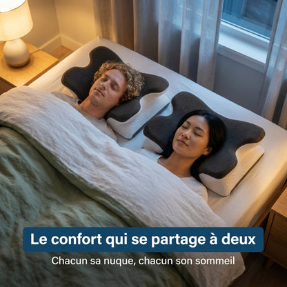 Oreiller CerviRelax™ – Soulagez vos cervicales et dormez sans douleur