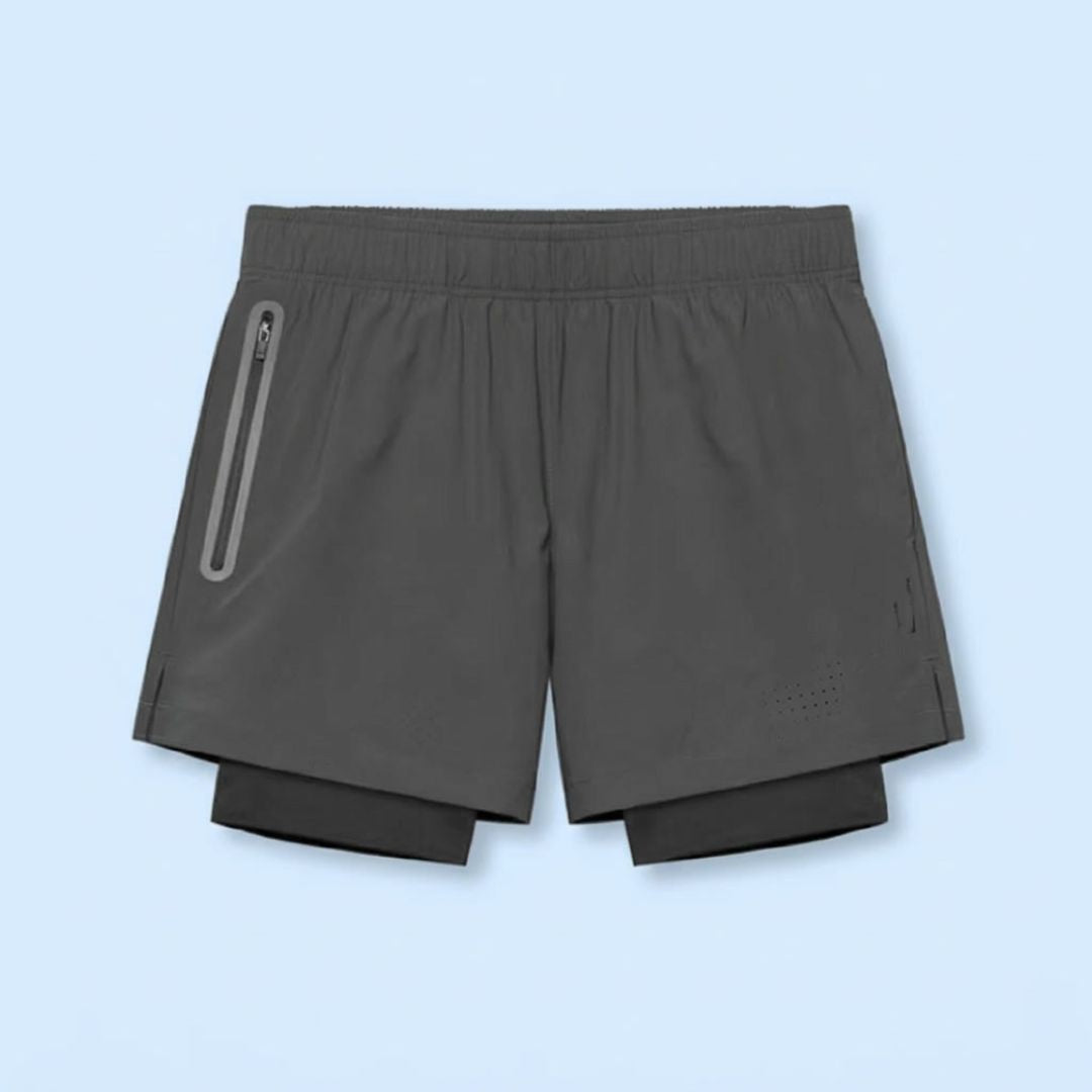 Shorts de Sport 2-en-1 – Confort et Performance à Chaque Pas