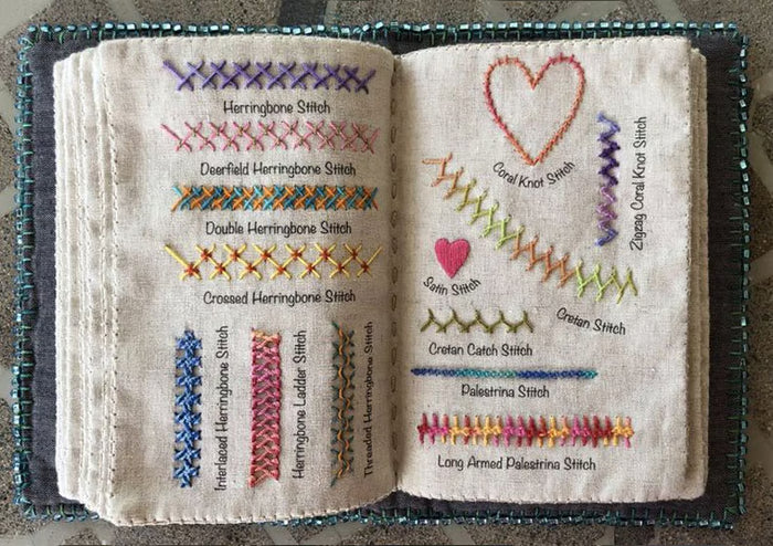 Carnet Créatif Broderie – Apprenez, progressez & créez partout