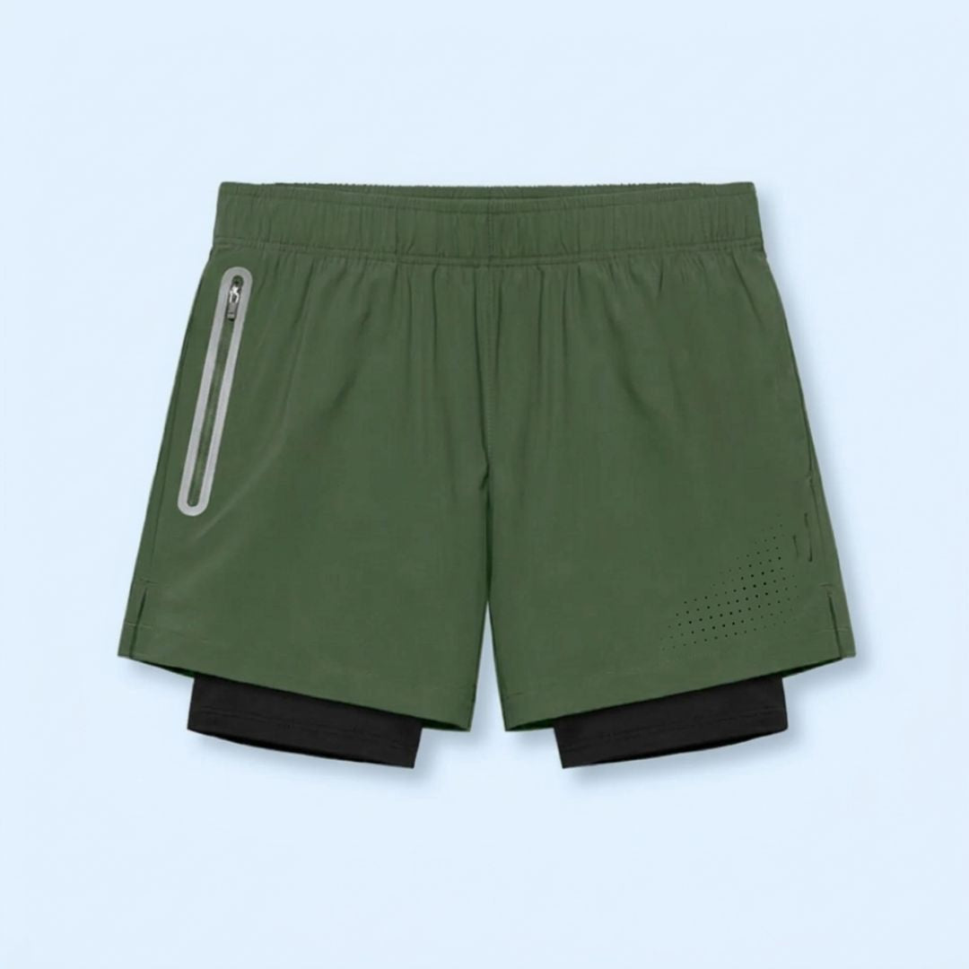 Shorts de Sport 2-en-1 – Confort et Performance à Chaque Pas