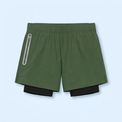 Shorts de Sport 2-en-1 – Confort et Performance à Chaque Pas