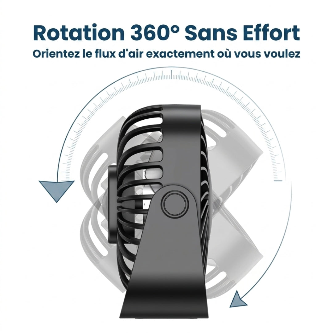 Mini Ventilateur USB Portable – Restez au frais partout