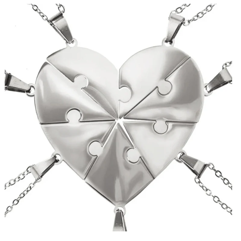 PuzzleHeart – Collier Famille Personnalisé