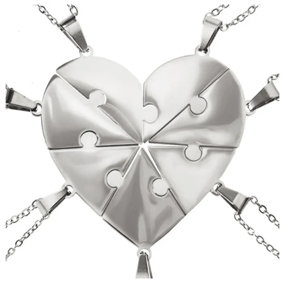 PuzzleHeart – Collier Famille Personnalisé
