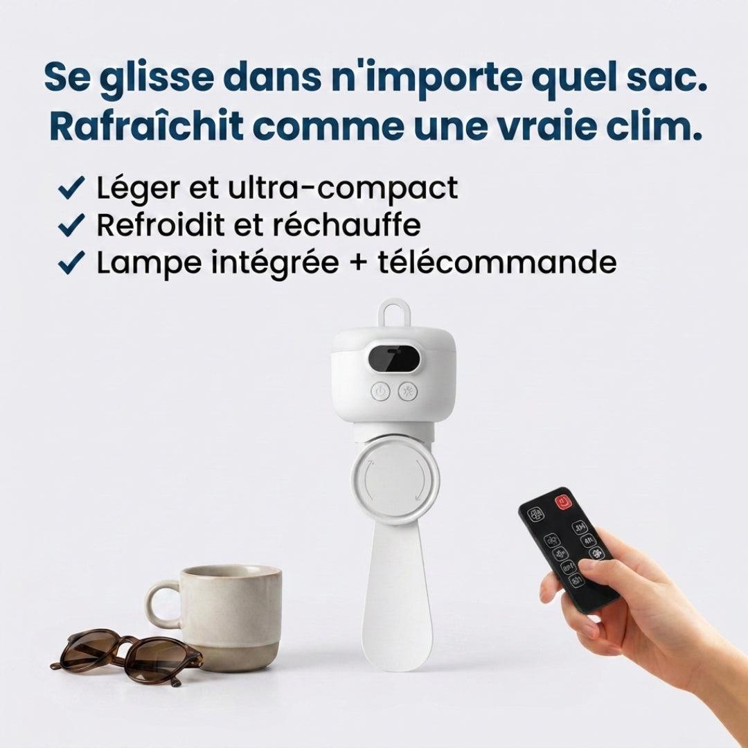 Ventilateur de tente portable – Votre confort frais en voyage