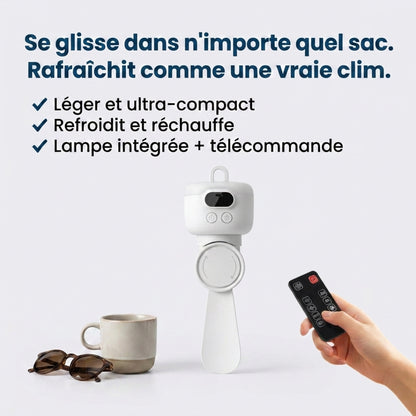 Ventilateur de tente portable – Votre confort frais en voyage