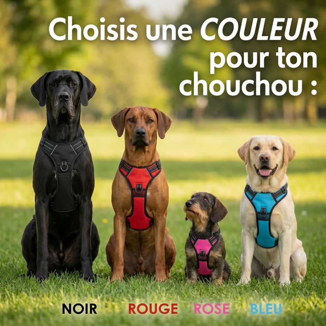 Harnais Anti-Traction – Promenez votre chien en toute sérénité