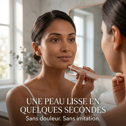 Épilateur Visage 2-en-1 – Douceur et précision instantanées