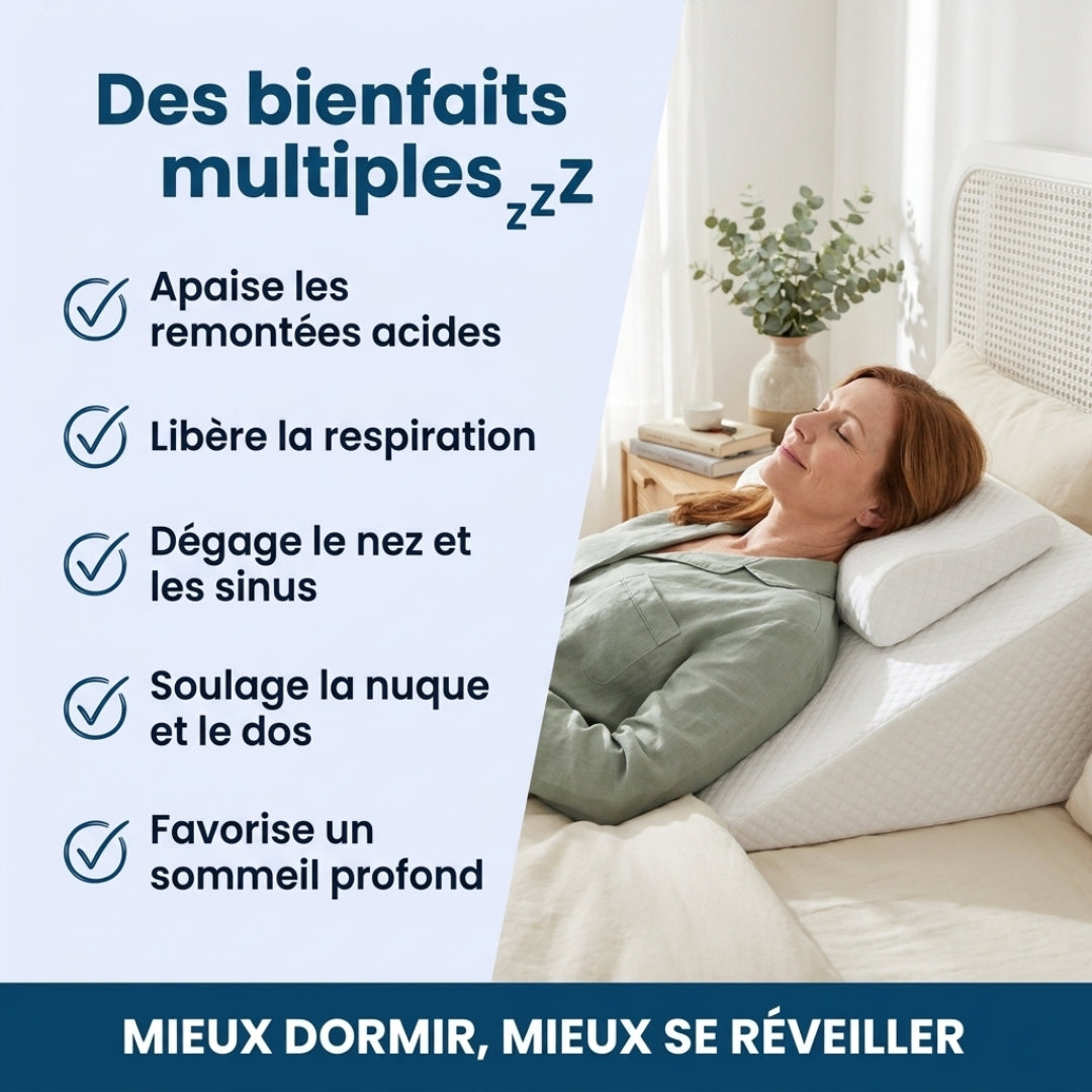 Oreiller Ergonomique – Le confort idéal pour des nuits plus reposantes
