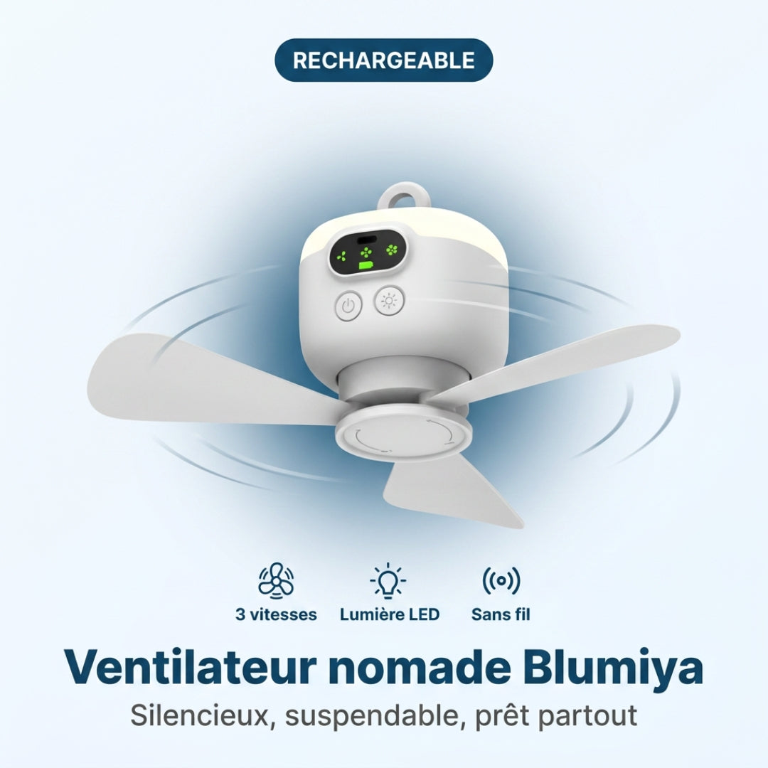 Ventilateur de tente portable – Votre confort frais en voyage