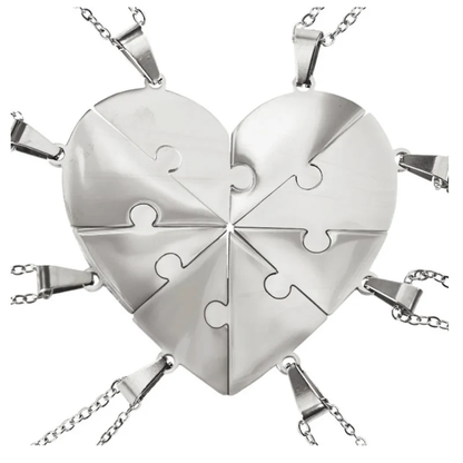 PuzzleHeart – Collier Famille Personnalisé