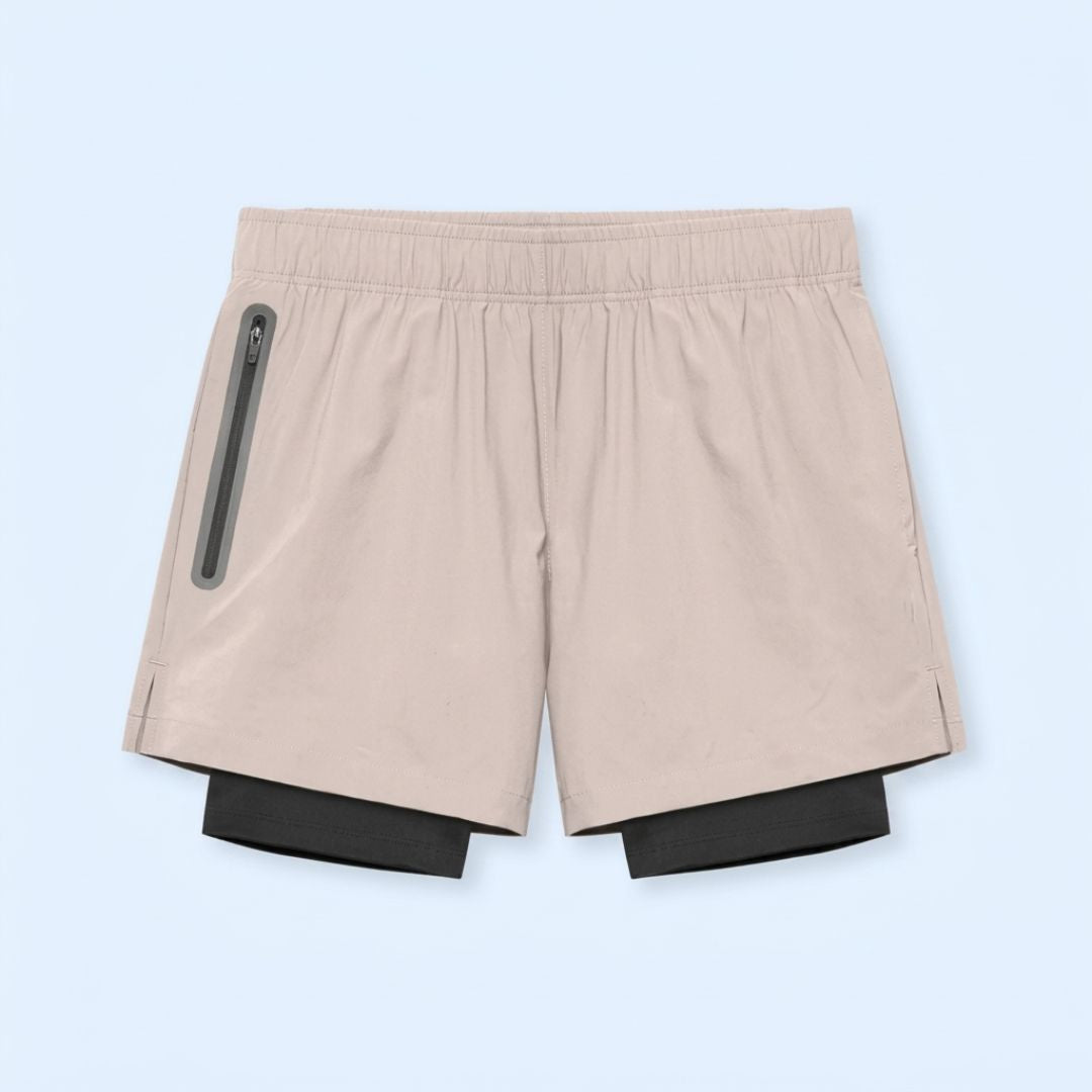 Shorts de Sport 2-en-1 – Confort et Performance à Chaque Pas