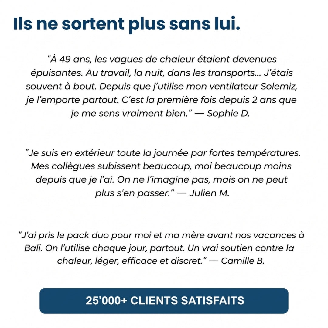AirNova™ – Restez au frais où que vous soyez