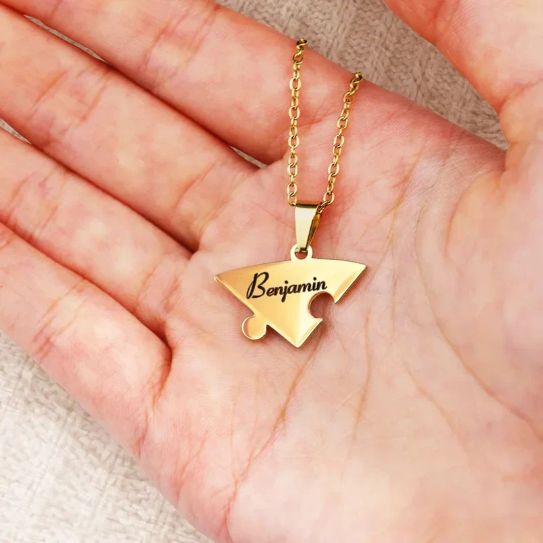 PuzzleHeart – Collier Famille Personnalisé