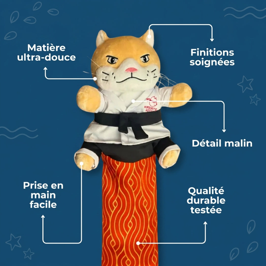 Peluche Réconfortante pour Chat – Un compagnon doux au quotidien