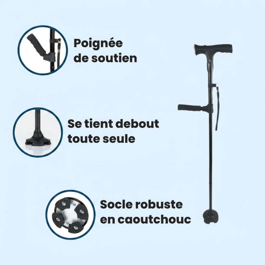 Canne StepSure – Confort et stabilité au quotidien