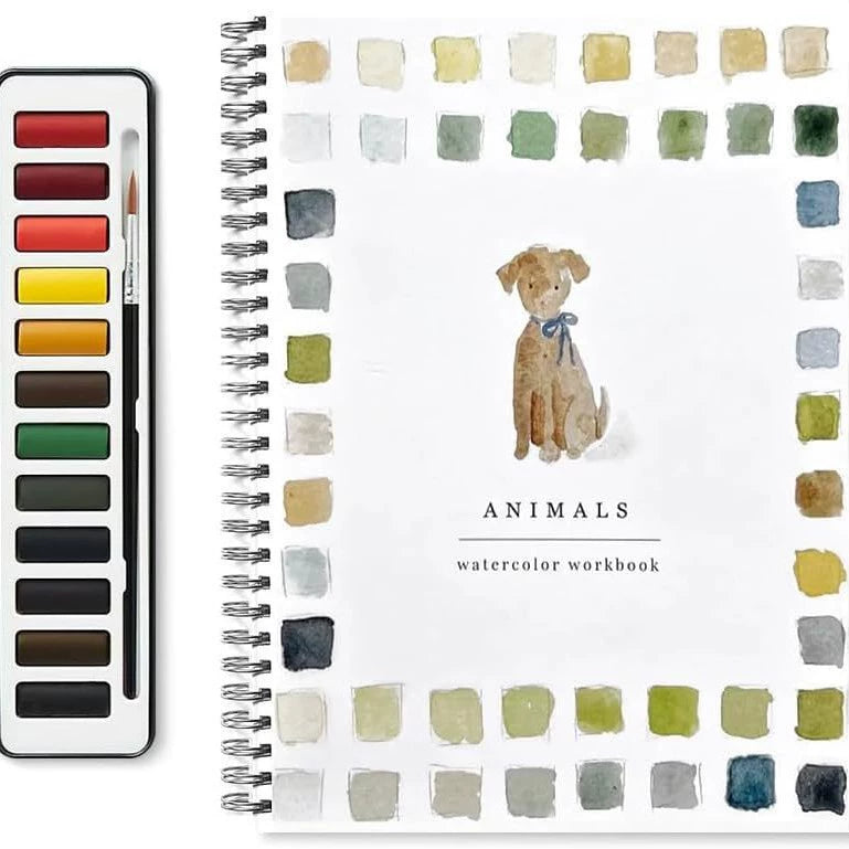 Kit Aquarelle ZenColor – Apprenez à peindre facilement, pas à pas