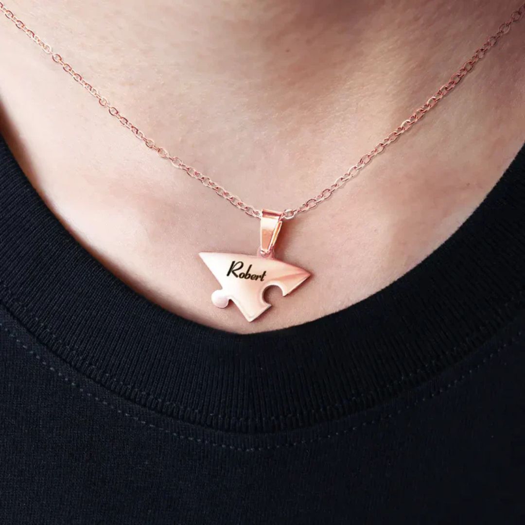 PuzzleHeart – Collier Famille Personnalisé