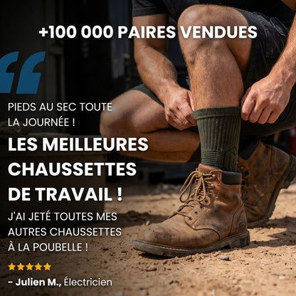 Chaussettes WorkShield – Confort et résistance au quotidien
