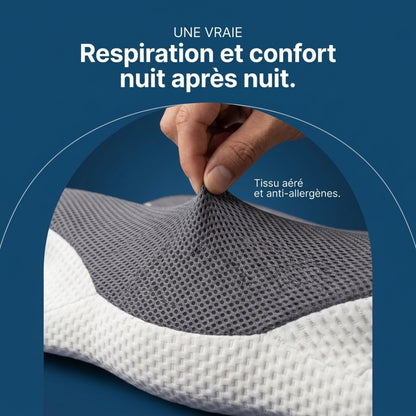 Oreiller NuageFlex™ – Le soutien idéal pour des nuits plus reposantes