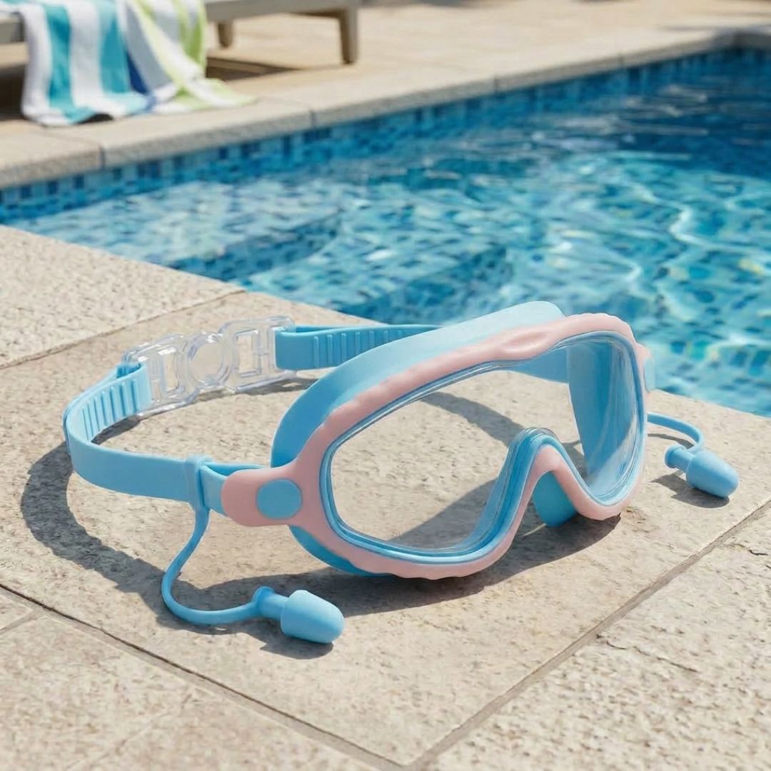 Lunettes de Piscine Kids – Confort et Protection Anti-Larmes