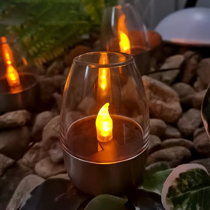 Photophore solaire lumineux à LED – Créez une ambiance magique