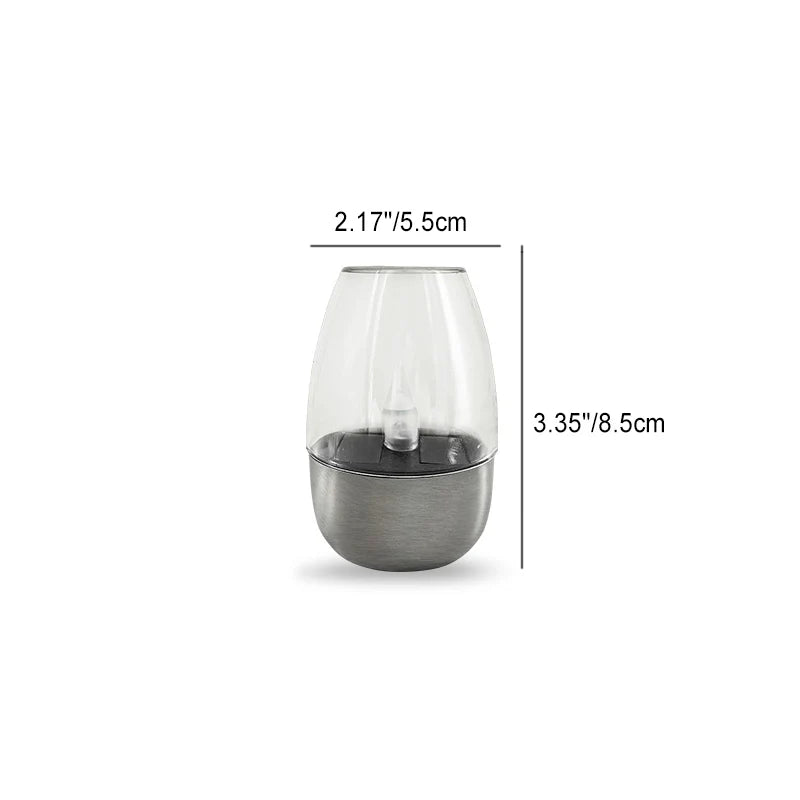 Photophore solaire lumineux à LED – Créez une ambiance magique