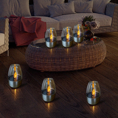 Photophore solaire lumineux à LED – Créez une ambiance magique