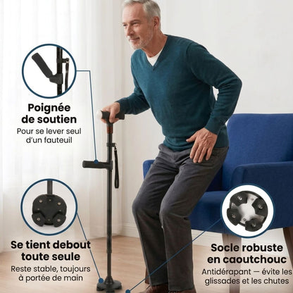 Canne StepSure – Confort et stabilité au quotidien