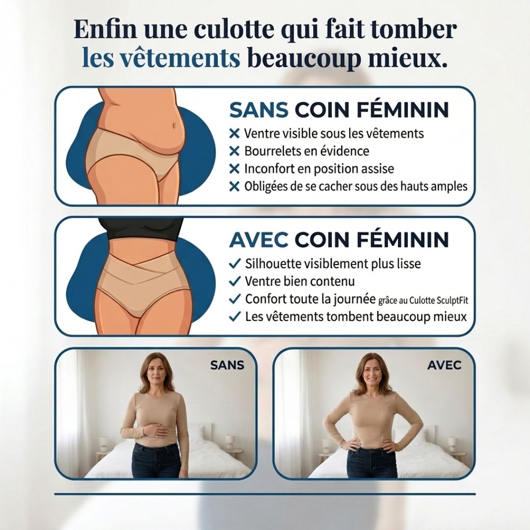 Culotte Gainante SculptFit – Ventre plat & silhouette redessinée