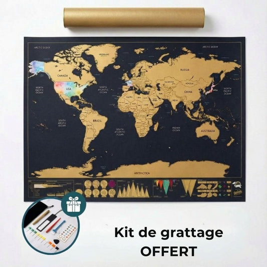 Mondo™ – Explorez le monde, grattez vos aventures !