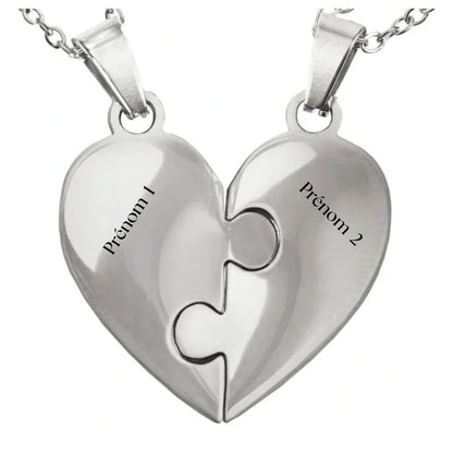 PuzzleHeart – Collier Famille Personnalisé