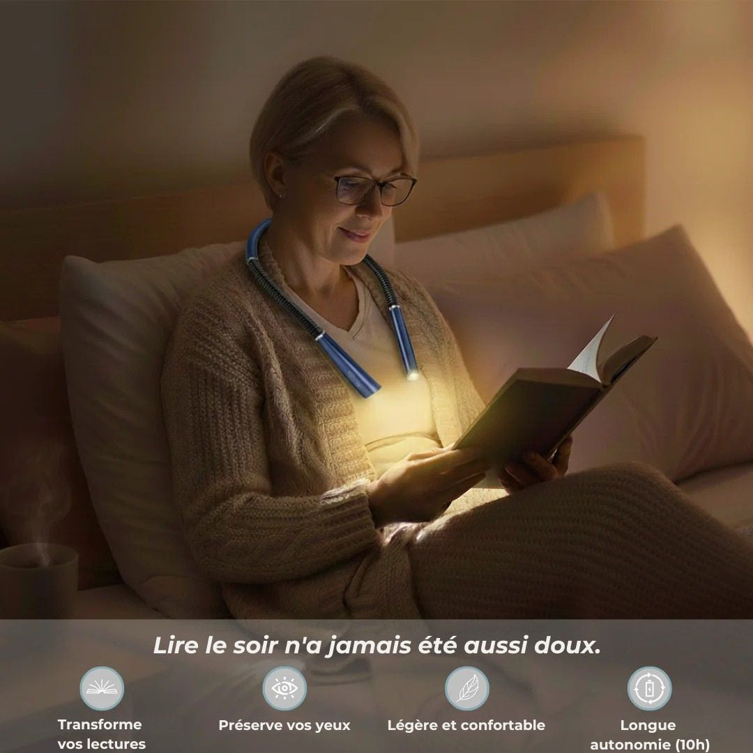 LumiFlex – Lampe de Lecture Flexible pour un Confort Visuel Optimal
