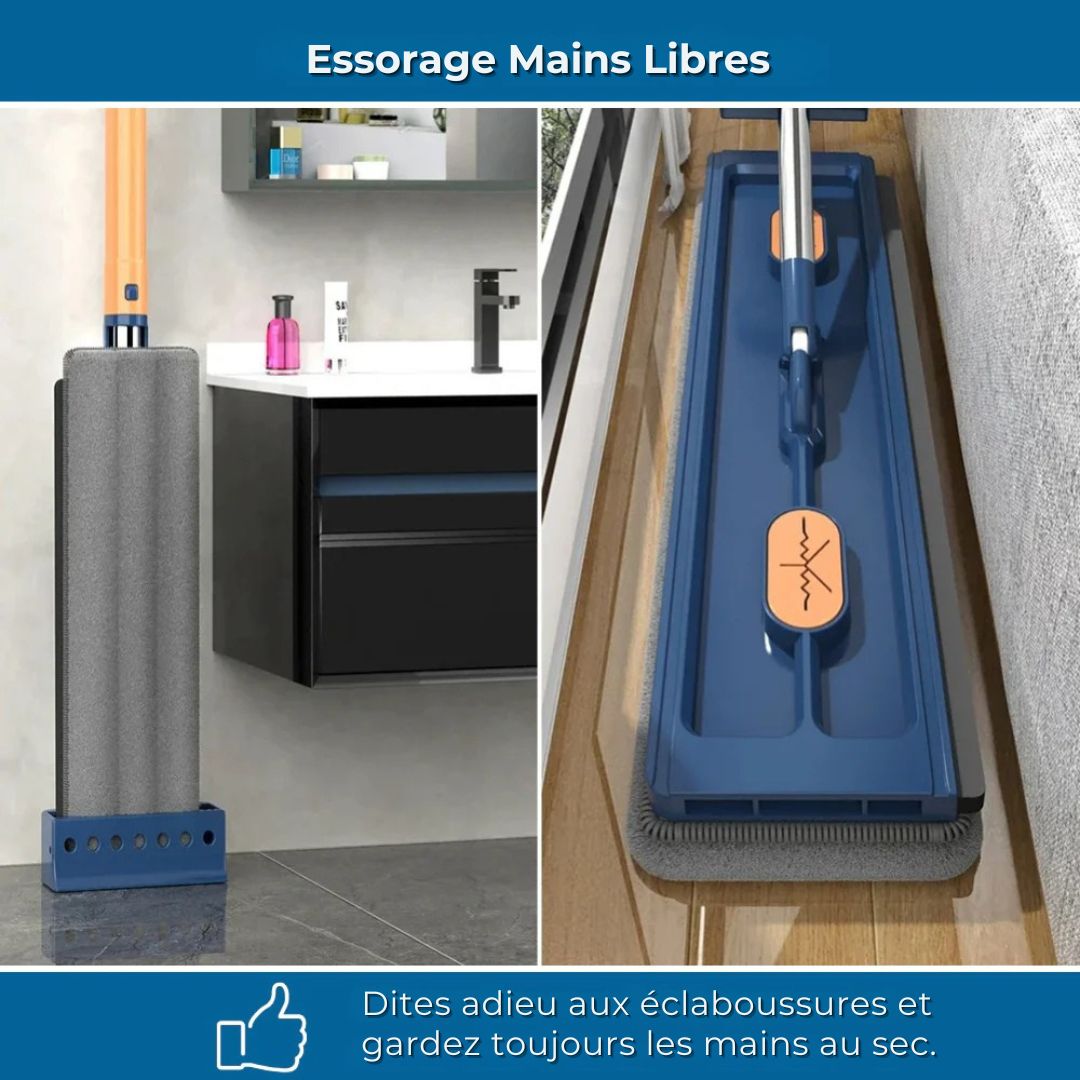 Balai rotatif essoreur – Nettoyage rapide sans effort