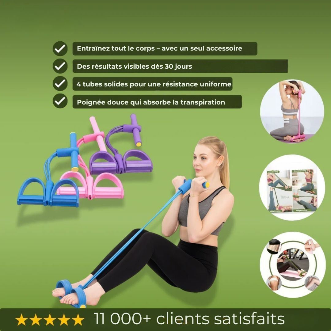 Bande PowerFlex – Sculptez votre corps, sans salle de sport