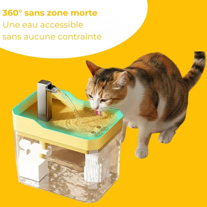 PureSource™ – Fontaine à eau premium pour une hydratation saine du chat