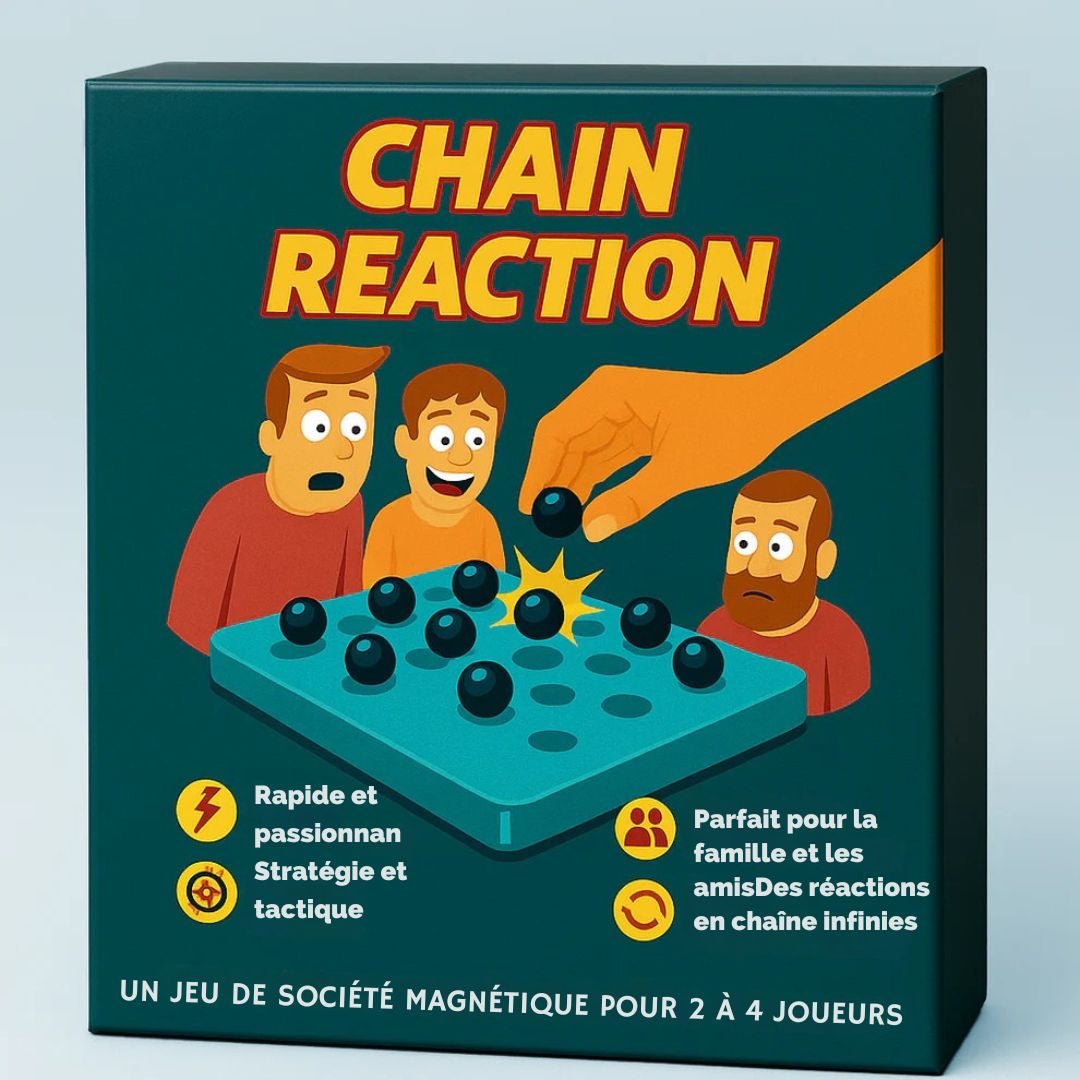 ChainReaction™ – Le jeu magnétique à réaction en chaîne