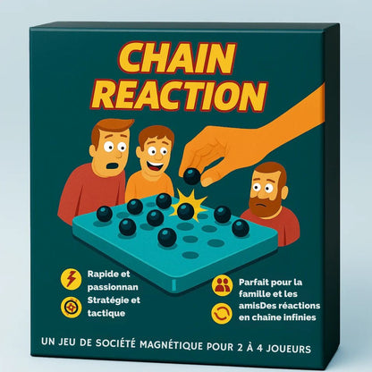 ChainReaction™ – Le jeu magnétique à réaction en chaîne
