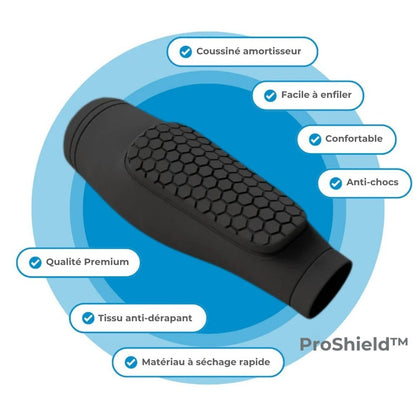 Protections de tibias ProShield™ – Le confort et la sécurité sur les pistes