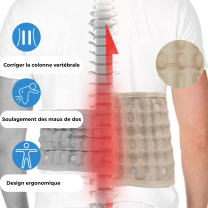 Ceinture Décompressive 2-en-1 – Soulagez votre dos dès les premières minutes
