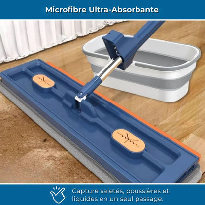 Balai rotatif essoreur – Nettoyage rapide sans effort