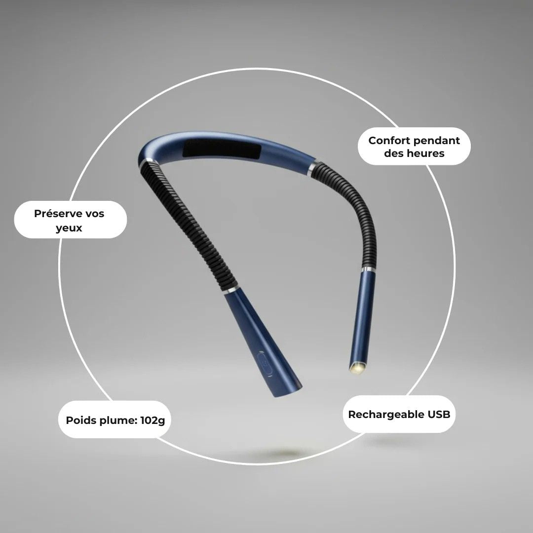 LumiFlex – Lampe de Lecture Flexible pour un Confort Visuel Optimal