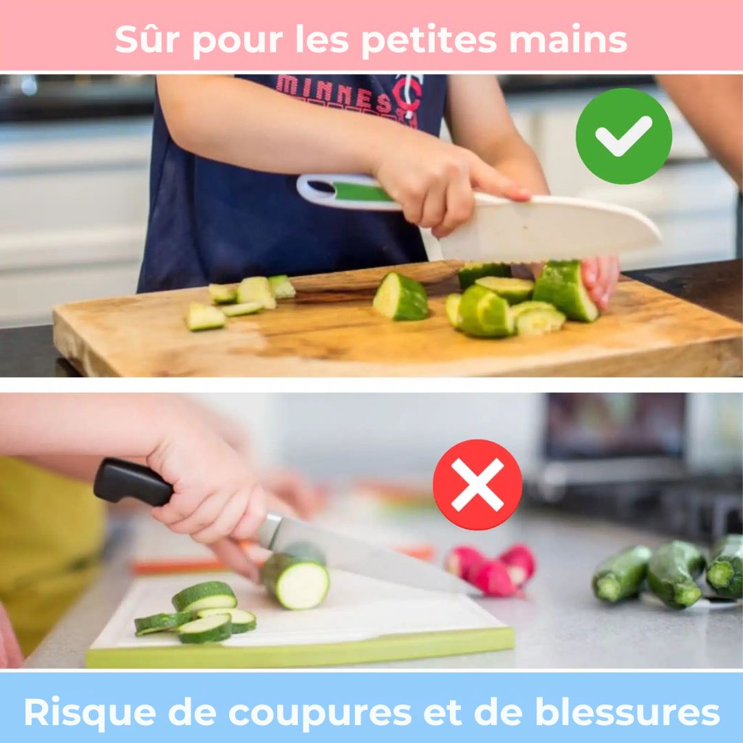 Kit Couteaux Montessori – Apprendre à cuisiner en toute sécurité