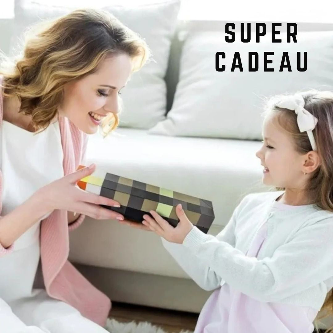 Blocklight lampe pixel aventure