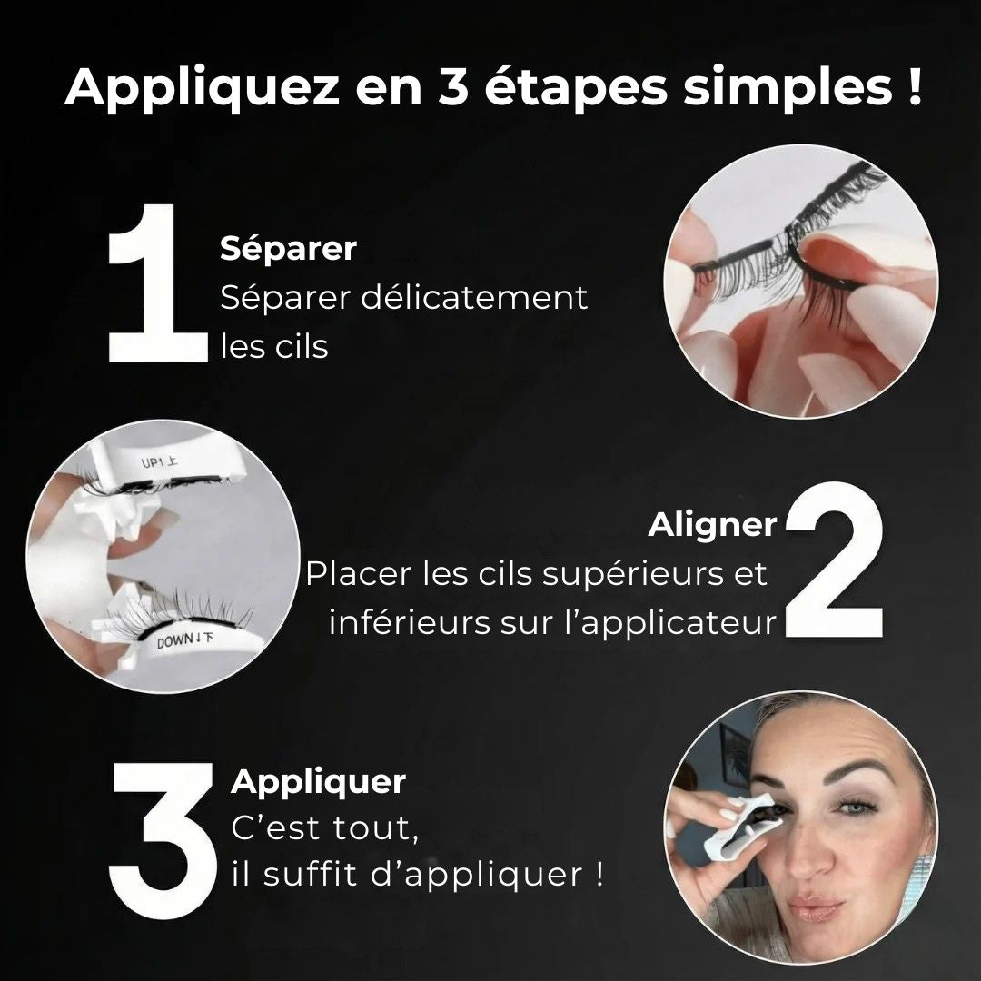 Cils Magnétiques Pro – Des cils parfaits en quelques secondes